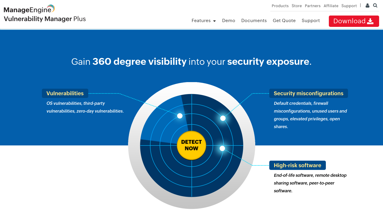 ManageEngine Vulnerability Manager Plus